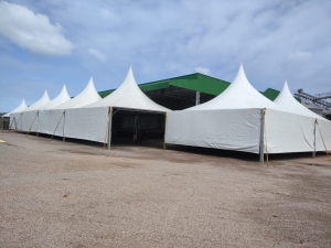 TENDA CHAPÉU DE BRUXA 10X10 BRANCA